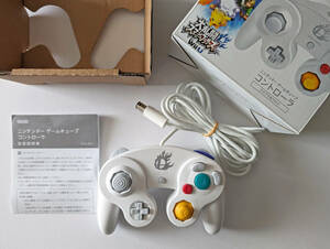 ゲームキューブ コントローラ スマブラホワイト Gamecube GC Controller Smash Bros White
