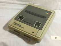 任天堂　スーパーファミコン　SFC　本体のみ　動作確認済　ゲームOK　Nintendo　⑧　同梱可能_画像1