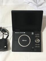 AVOX 　ワンセグチューナー内蔵7型ポータブルDVDプレイヤー　JDP7700E7_画像1