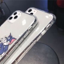 iPhone11Proケース トムとジェリー TPU クリア キャラクター かわいい カップル スマホケース iPhone11 12 13 14 Pro max mini ケース_画像6