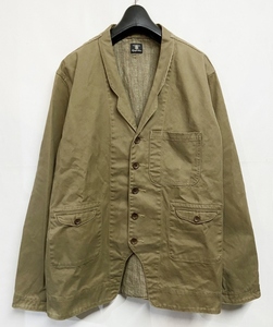 Lサイズ◆Django Atour ジャンゴアトゥール “plus-work jkt” ワークジャケット Beige ベージュ テーラードジャケット