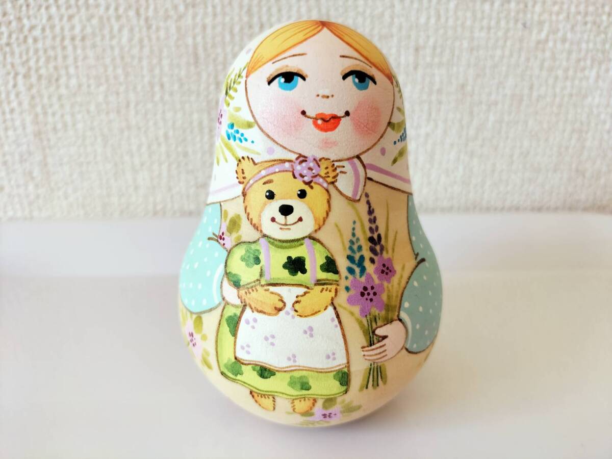 [IBN058] Scandinavian Russian miscellaneous goods Ivantsova bear doll, handmade works, interior, miscellaneous goods, ornament, object
