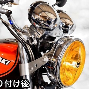 Hanasho メーターアップステー ゼファーχ ZRX400II バリオス2 全年式 Z1 Z2スタイル Z750GP 40の画像3