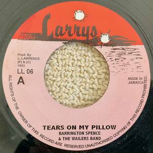  93年再発 7INCHソウルカバー TEARS ON MY PILLOW / BARRINGTON SPENCE & THE WAILERS BAND, OH GIRL / BUSTIE BROWN (LARRYS)