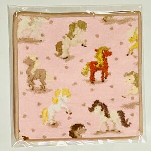 新品未使用品　 FEILER フェイラーのタオルハンカチ　HAPPY PONYです♪