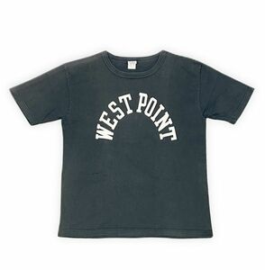 米国製 MADE IN USA チャンピオン Tシャツ T1011 WEST POINT 軍物 ミリタリー ネイビー L [b5-0037]