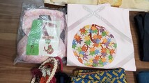 100円から　中古品　帯　半襟　足袋　帯締め　まとめて　和装小物　着物小物　大量　_画像7