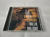 BIKKIE HOLIDAY SONGS FOR DISTINGUE LOVERS ビリー・ホリデイ　中古CD　輸入版_画像1