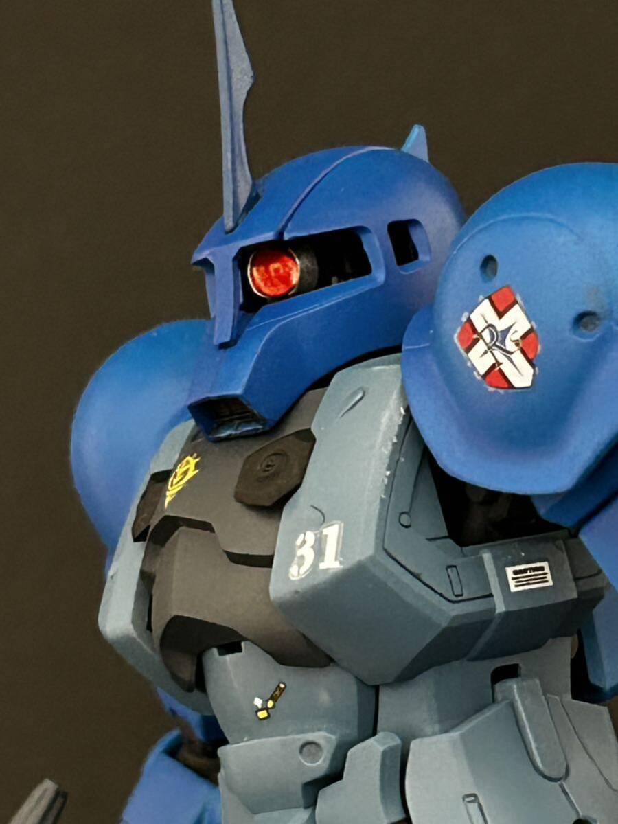 改修塗装済み完成品 MG 1/100 MS-05B ランバ･ラル専用 ザクI (機動戦士ガンダム) 旧ザク, キャラクター, ガンダム, 完成品