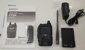 YAESU FT3D 144/430MHｚデュアルバンドトランシーバー　高精細フルカラーLCD　中古