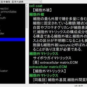 医学書院 医学大辞典 CD-ROM（EPWING）の画像8