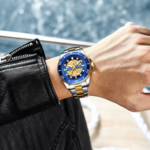 高級感合金バンド 腕時計 多機能防水 ビジネス ファッション クォーツ式 メンズ ウォッチ カラー選択可 C090_画像7
