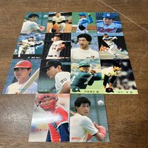 1円スタート カルビー プロ野球カード ベースボール カード 1985年 85年 ダブりあり 14枚 保管品 当時物 ※ネコポス 385円発送可 (4-3_画像1