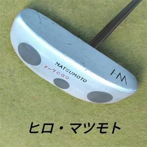 Роскошный заземленный клуб Matsumoto Golf Hiro Matsumoto ★ Hiromatsumoto Z-7000 Maled Pattern около 32 дюймов