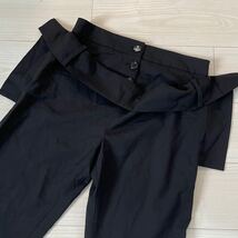 RARE Vivian Westwood waist layered wide pants ウエストレイヤードパンツ　ワイドパンツ 黒　2_画像1