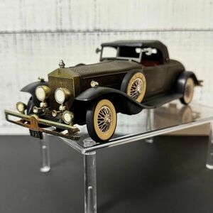 昭和レトロ ヴィンテージ クラシックカー型ラジオ ロールスロイス ファントム 1931 オブジェ