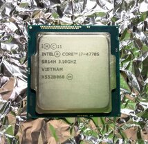 【12個セット】INTEL core i7-4770S / SR14H / 3.10GHz / LGA1150 動作品_画像3