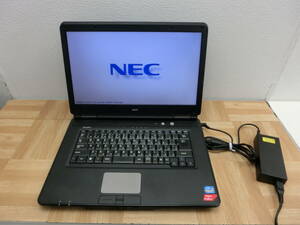 kme/463681/0331/NEC ノートパソコン　PC-VK21LXZCC Corei3（第2）/4GB/HDD160GB/ジャンク品