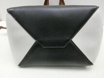 of/277761/2401/フルラ トートバッグ ネット FURLA BZT0FUA HSC000 0576S/ベージュ×ブラック/中古品_画像7