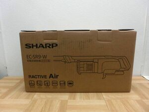 moe/577596/0313/シャープ　SHARP　充電式掃除機　スティッククリーナー RACTIVE AIR　EC-SR9-W（ホワイト系）/未使用品