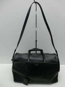 es/551874/2403/サンローラン　SAINT LAURENT　クラシックダッフル12 ボストンバッグ 322050/ブラック/中古品