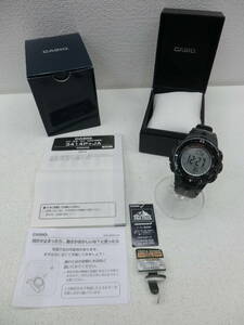 mo/562356/2402/ Casio CASIO Protrek Triple sensor Tough Solar PRW-3000-1JF/ secondhand goods 