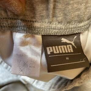 ☆☆PUMA(プーマ)の薄手スエットパンツ.M.杢グレー☆☆の画像3