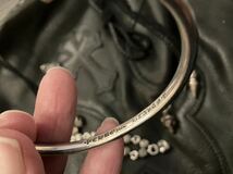 クロムハーツ CHROME HEARTS 【 BANGLE DOUBLE DOG 】 バングル ダブルドッグ_画像7