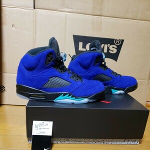 NIKE AIR JORDAN 5 RETRO 136027-500 28.5m エアジョーダン5 バープル