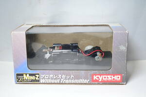 Kyosho 京商 Mini-Z ミニッツ レーサー MR-01 プロポレスセット 中古 開封済み ( オマケ 付 NSX スーパーGT シャーシ ボディ