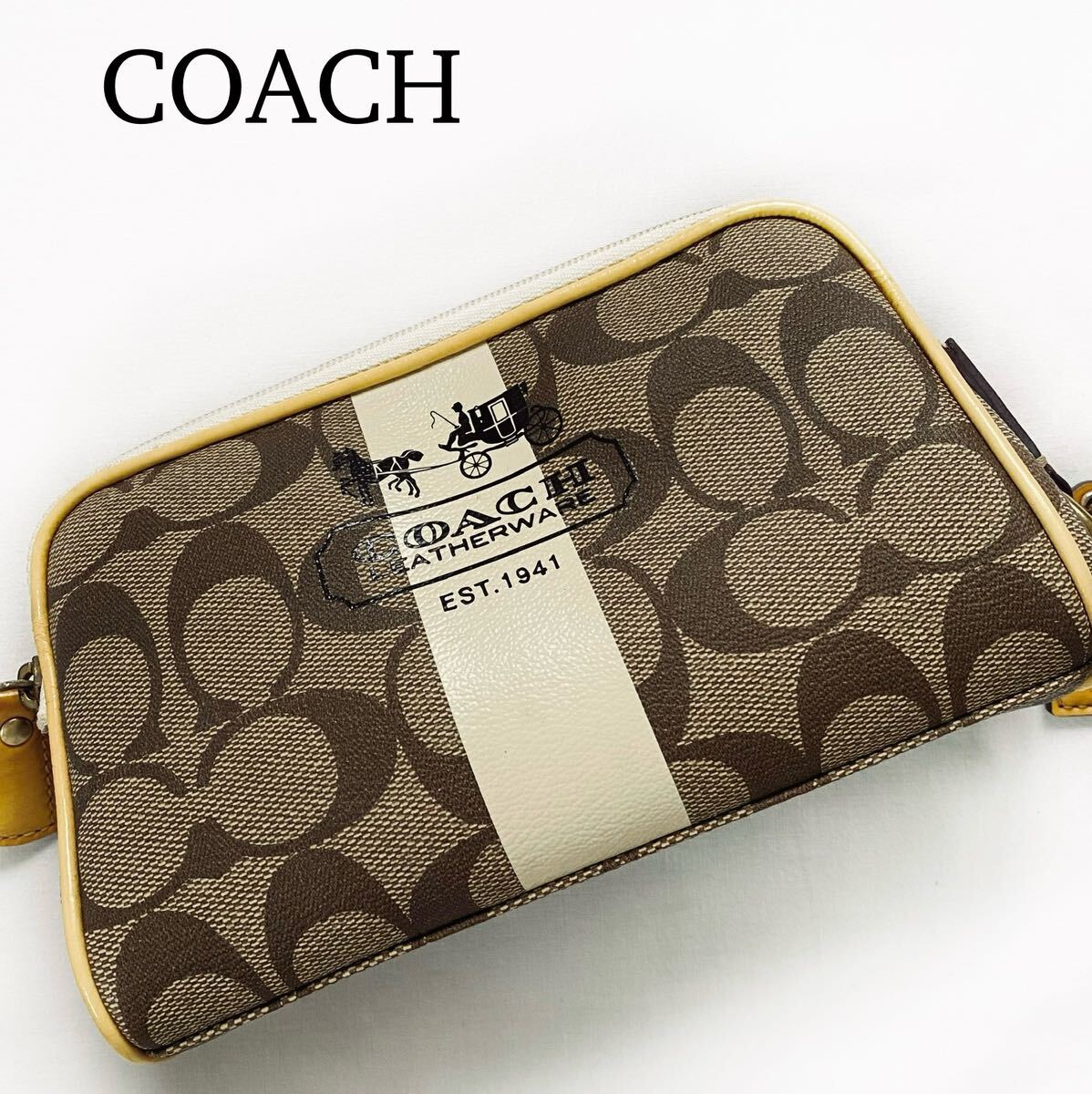 2024年最新】Yahoo!オークション -「ポーチ」(COACH)の中古品・新品 