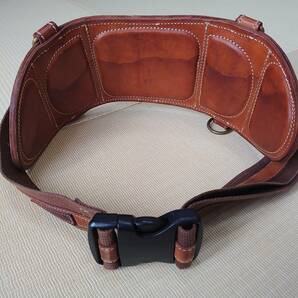 レザークラフト ペルフェット バックセイバーベルト Leather Back Saverbelt  ヌメ革  カスケットの画像4