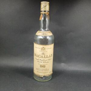 ◆マッカラン The MACALLAN 1963 スペシャルセレクション 空ボトル 空 瓶◆KAS32068