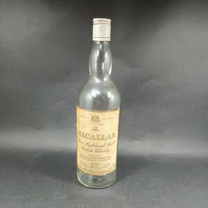 ◆マッカラン Macallan 80proof キャンベル ホープ アンド キング オールド 旧 空ボトル 空 瓶 ラベル剥がれ有◆KAS32005