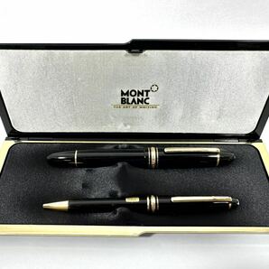 MONTBLANC MEISTERSTUCK モンブラン マイスターシュテュック 万年筆 149 ペン先 18K ボールペン 中古品の画像1