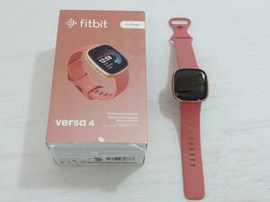 CV5533t 1円スタート fitbit Versa 4 スマートウォッチ Suica対応