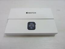CV5549ta 美品 Apple Apple Watch SE 第2世代 GPSモデル 44mmミッドナイトアルミニウムケースとミッドナイトスポーツバンド - M/L MRE93J/A_画像6