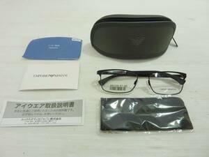 CV5602ta 展示品 EMPORIO ARMANI エンポリオアルマーニ メガネフレーズ EA 1048D 3175 55□17 140