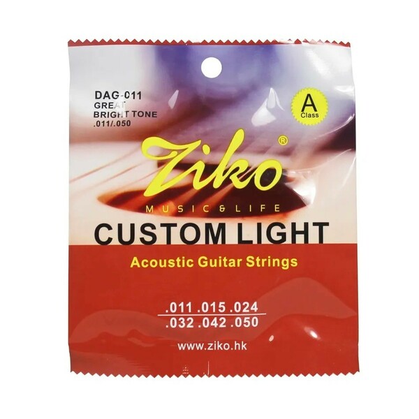 Ziko アコースティックギター弦 11-50 1セット