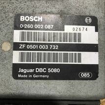 ジャガー ボッシュ ECM TCM ABS アンチロック ECU DBC5080 ZF0501003732_画像2
