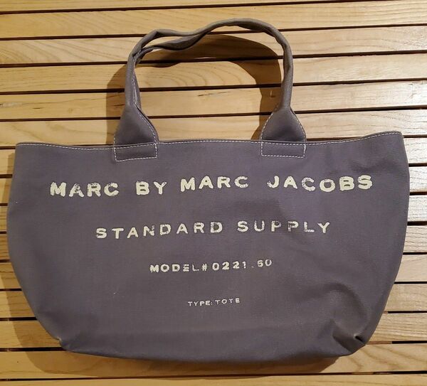 【美品】MARC BY MARC JACOBS STANDARD SUPPLY マーク ジェイコブス キャンバス トートバッグ 