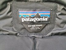 [12B-63-017-2] Patagonia パタゴニア ダウンジャケット 28472FA14 サイズXS ブラック_画像5