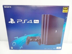 [4A-63-026-2] SONY ソニー PlayStation4 PS4 Pro1TB プレイステーション4 CUH-7100B ブラック 中古