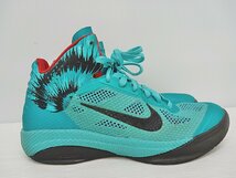 [16B-63-038-1] NIKE ZOOM HYPERFUSE ナイキ ズーム　ハイパーフューズ 407622-401 サイズ27cm ブルー_画像2