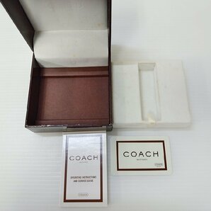 [15A-59-006-1] COACH コーチ EST.1941 腕時計 動作不明品 ジャンクの画像10