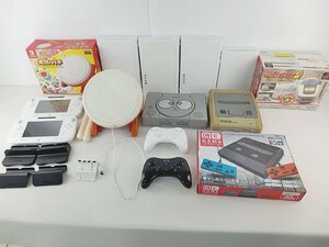 [HR-031] NINTENDO 任天堂 SONY ソニー ほか 本体 太鼓の達人 コントローラー など 周辺機器 まとめ売り ジャンク