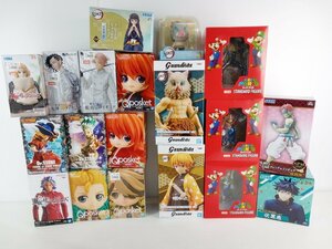 [BC-3-1] アニメ プライズ フィギュア Qposket まとめ売り 未開封 鬼滅の刃 東リベ るろうに剣心 呪術廻戦 など