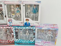 [B5C-63-030-2] MaxFactory マックスファクトリー figma 8点セット まとめ売り 未確認 ジャンク ハルヒ リリカルなのは 化物語 など_画像3