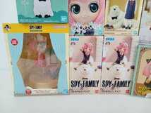 [BR-057] SPY×FAMILY スパイファミリー プライズ 一番くじ まとめ売り 開封未開封混在 ジャンク アーニャ ヨル ロイド ボンド など_画像3