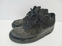 [16B-63-052-1] NIKE AIR FLIGHT CLASSIC ナイキ エアフライトクラシック 414967-099 サイズ27.5cm ブラック_画像1